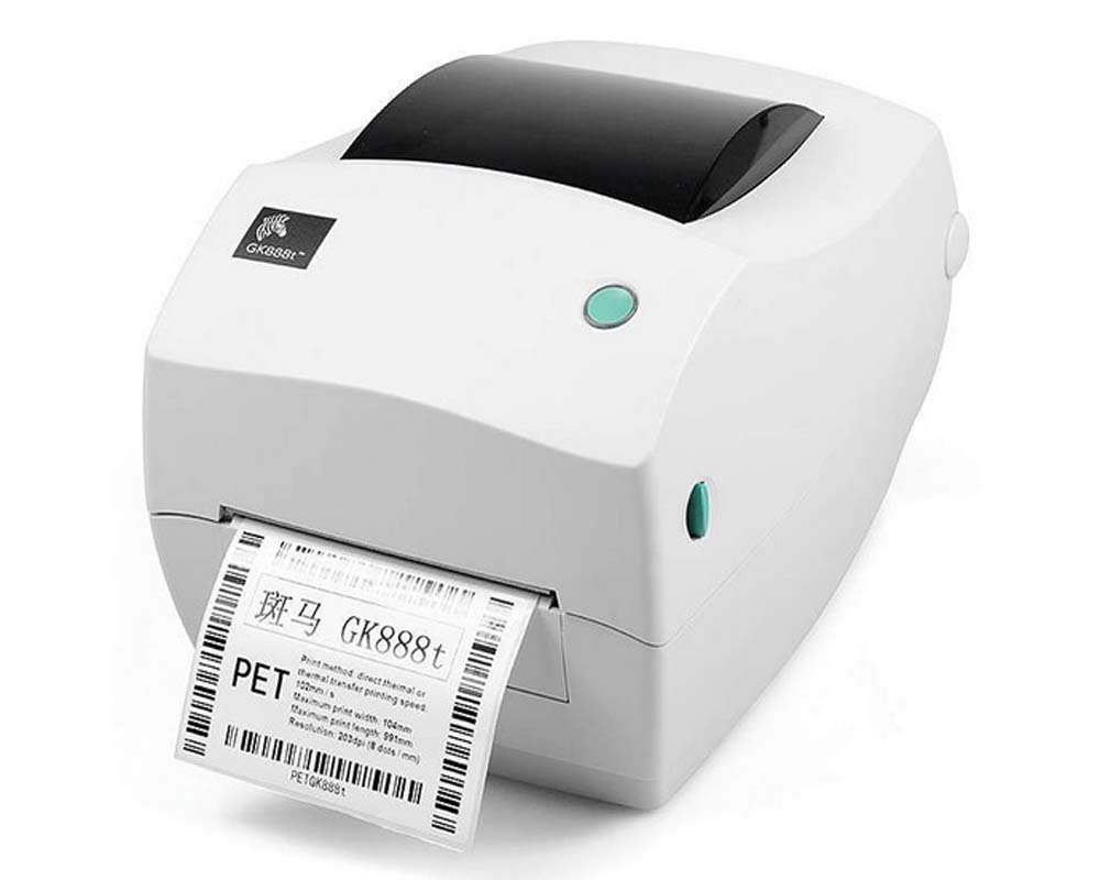 Zebra GK888T 203 DPI Label Printer